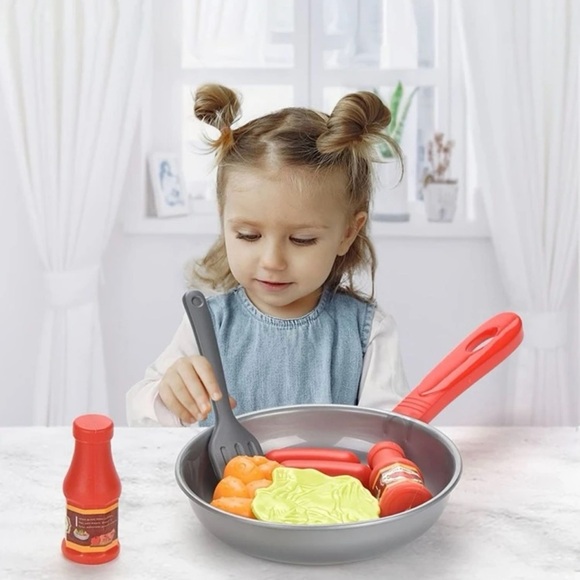 ✨NWT KIDS 8 PIECE COOKING PRETEND‎ PLAY SET✨ - Picture 1 of 4